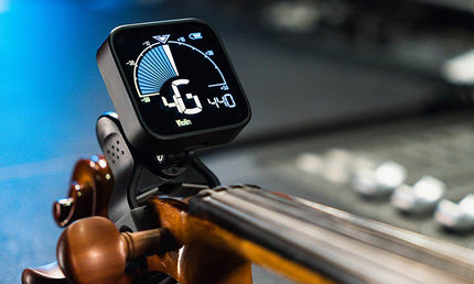 chromatic clip tuner (also violin, viola, cello, double bass), metronome and tone generator