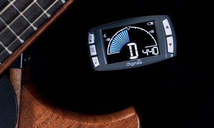 rechargeable 3 in 1 metronome-tuner with tone generator, tap tempo and four metronome voices