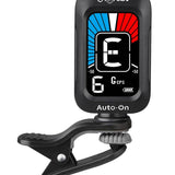 Cherub - WST-645 - Rechargeable Chromatic Auto-On Tuner (also G+B+U)