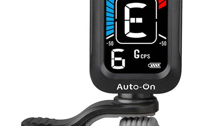 rechargeable chromatic auto-on tuner (also G+B+U)