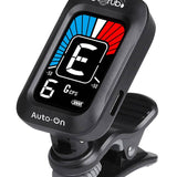 Cherub - WST-645 - Rechargeable Chromatic Auto-On Tuner (also G+B+U)