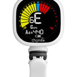 Cherub - WST-675/WH - rechargeable chromatic auto-on tuner (also G+B+U) – G+B+U), White