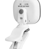Cherub - WST-675/WH - Rechargeable Chromatic Auto-On Tuner (also G+B+U), White