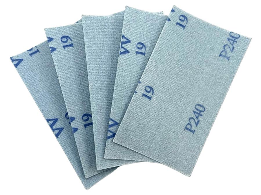 NitorLACK - N920201106 - Flex latex sanding sheets 130 x 75 mm sheets K240 - 5 pcs