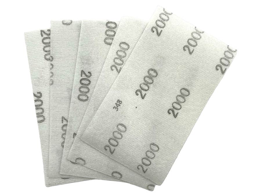 NitorLACK - N920204106 - Flex latex sanding sheets 130 x 75 mm sheets K2000 - 5 pcs