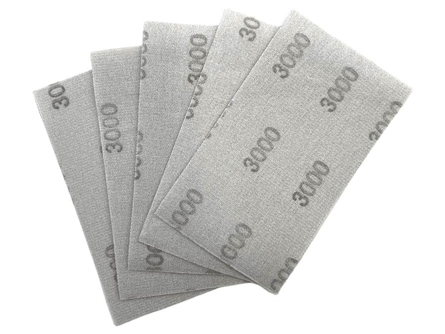 NitorLACK - N920199106 - Flex latex sanding sheets 130 x 75 mm sheets K3000 - 5 pcs