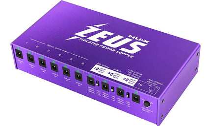 universal all-isolated power supply, 10 outputs 9v-12v-18v + USB 5V, with cables