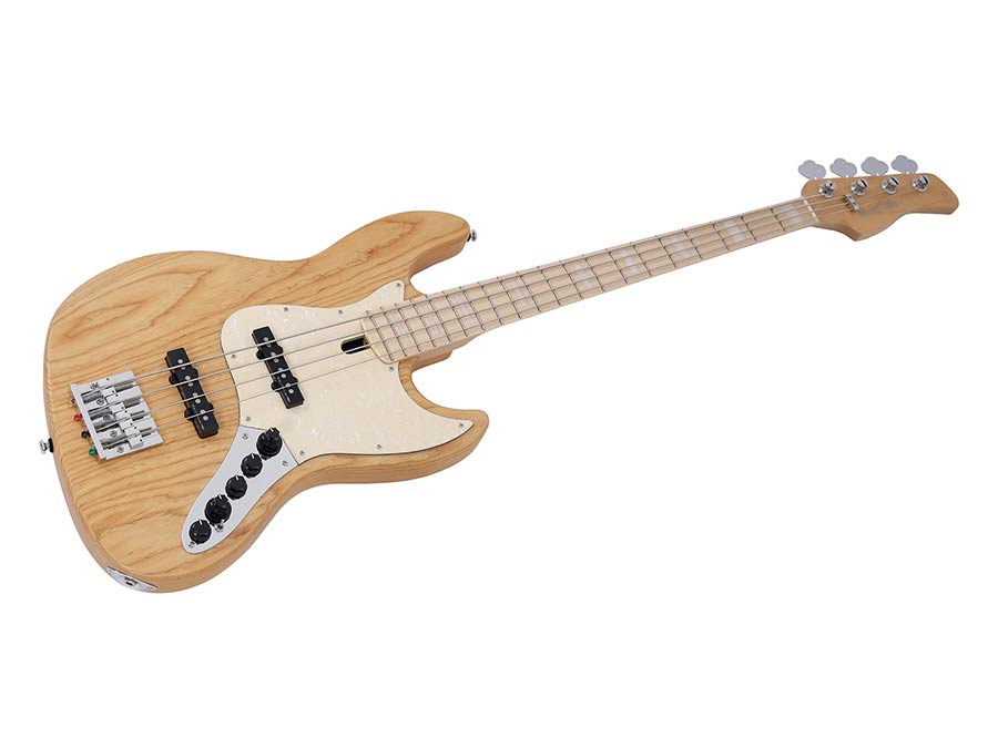 Sire Basses - V7 Sr4/nts - Swamp Ash Reissue 4-String Active Bass Guitar – Natural