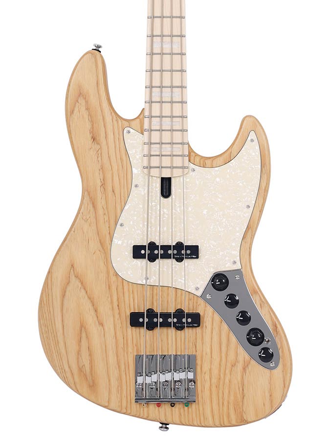 Sire Basses - V7 Sr4/nts - Swamp Ash Reissue 4-String Active Bass Guitar – Natural