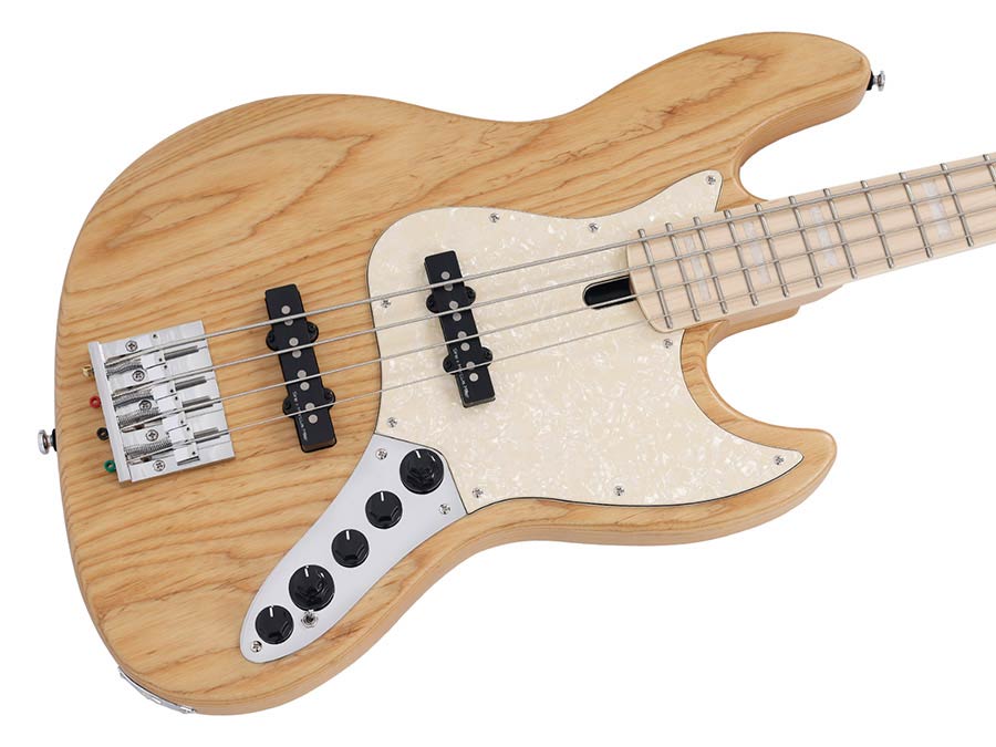 Sire Basses - V7 Sr4/nts - Swamp Ash Reissue 4-String Active Bass Guitar – Natural