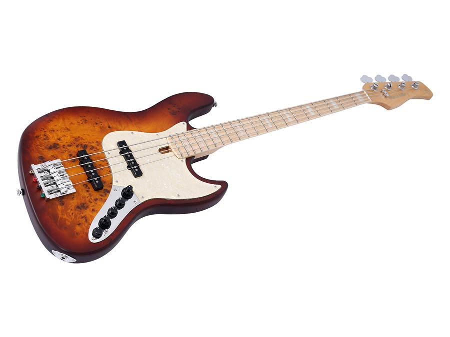 Sire Basses - V7 Sr4/tss - Swamp Ash Reissue 4-String Active Bass Guitar – Tobacco Sunburst