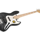 Sire Basses - V7 Sr4/tbks - Swamp Ash Reissue 4-String Active Bass Guitar – Transparent Black