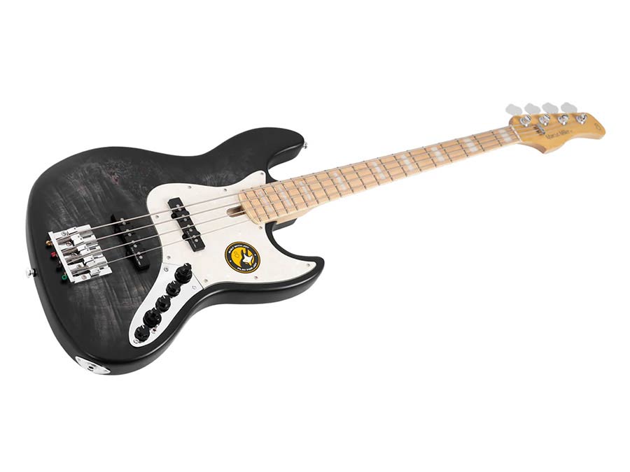 Sire Basses - V7 Sr4/tbks - Swamp Ash Reissue 4-String Active Bass Guitar – Transparent Black