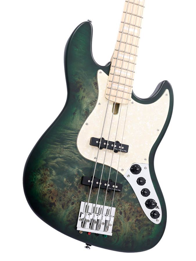 Sire Basses - V7 Sr4/tgrs - Swamp Ash Reissue 4-String Active Bass Guitar – Transparent Green