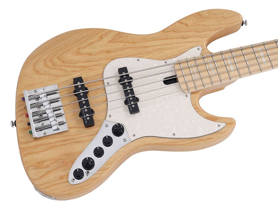 Sire Basses - V7 Sr5/nts - Swamp Ash Reissue 5-String Active Bass Guitar – Guitar, Natural