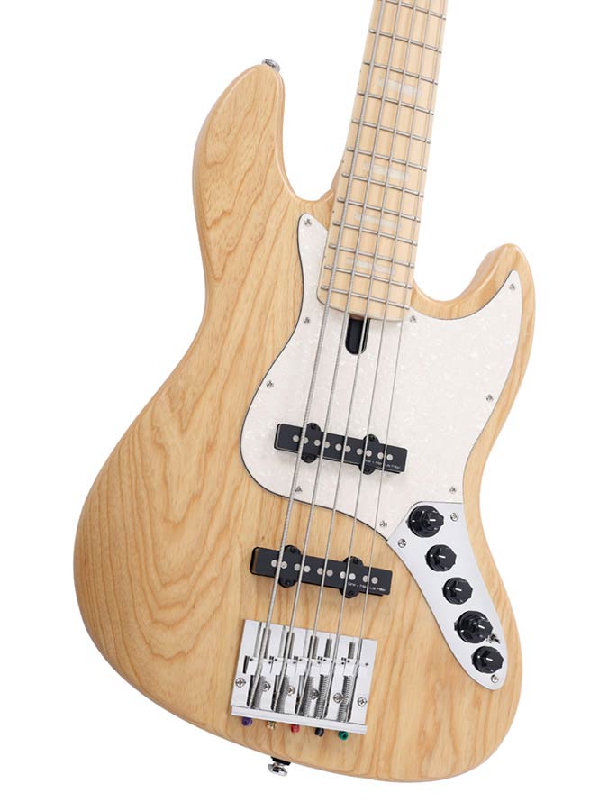 Sire Basses - V7 Sr5/nts - Swamp Ash Reissue 5-String Active Bass Guitar – Guitar, Natural
