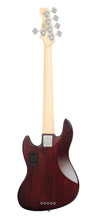 Sire Basses - V7 Sr5/tss - Swamp Ash Reissue 5-String Active Bass Guitar – Tobacco Sunburst