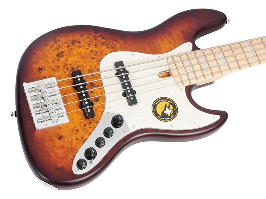 Sire Basses - V7 Sr5/tss - Swamp Ash Reissue 5-String Active Bass Guitar – Tobacco Sunburst