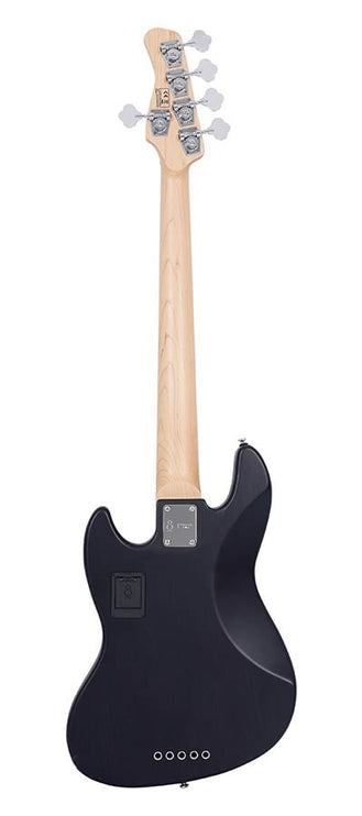Sire Basses - V7 Sr5/tbks - Swamp Ash Reissue 5-String Active Bass Guitar – Transparent Black
