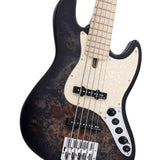 Sire Basses - V7 Sr5/tbks - Swamp Ash Reissue 5-String Active Bass Guitar – Transparent Black