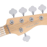 Sire Basses - V7 Sr5/tbks - Swamp Ash Reissue 5-String Active Bass Guitar – Transparent Black