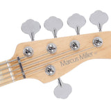 Sire Basses - V7 Sr5/tgrs - Swamp Ash Reissue 5-String Active Bass Guitar – Transparent Green