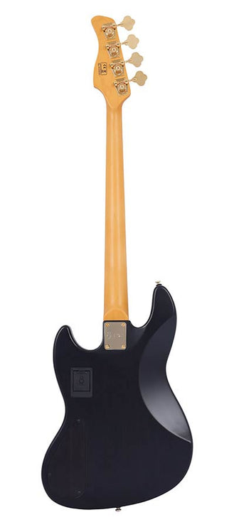 Sire Basses - V10 4/tbks - Swamp Ash + Poplar Burl 4-String Active Bass Guitar – Transparent Black