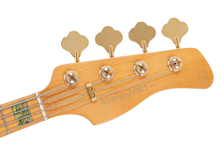 Sire Basses - V10 4/tgrs - Swamp Ash + Poplar Burl 4-String Active Bass Guitar – Transparent Green