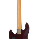 Sire Basses - V10 5/nts - Swamp Ash + Poplar Burl 5-String Active Bass Guitar – Natural