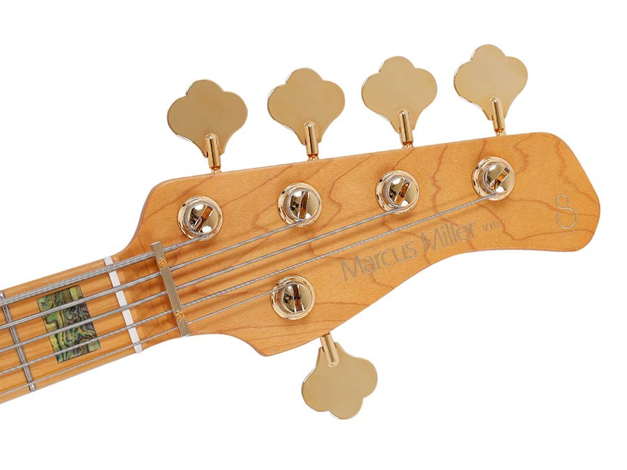 Sire Basses - V10 5/nts - Swamp Ash + Poplar Burl 5-String Active Bass Guitar – Natural