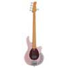 mahogany 5-string active bass guitar, rosegold