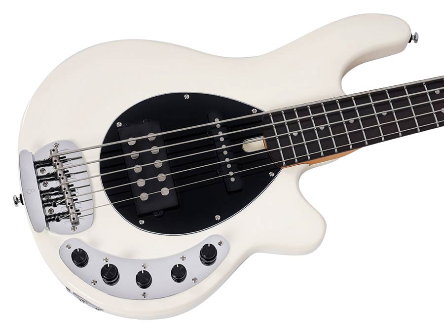 Sire Basses - Z7 5/awh - Mahogany 5-String Active Bass Guitar – Antique White