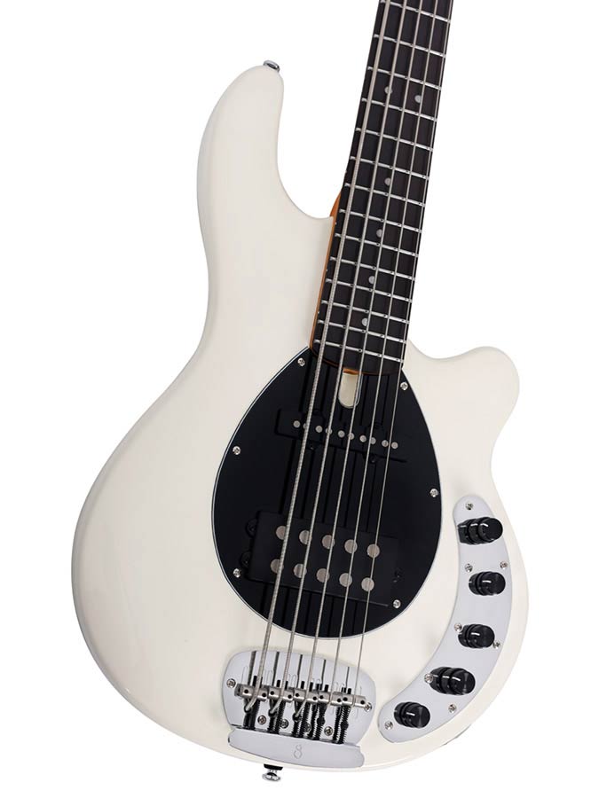 Sire Basses - Z7 5/awh - Mahogany 5-String Active Bass Guitar – Antique White