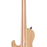 Sire Basses - F10 5/nts - Swamp Ash + Poplar Burl 5-String Active Bass Guitar – Natural