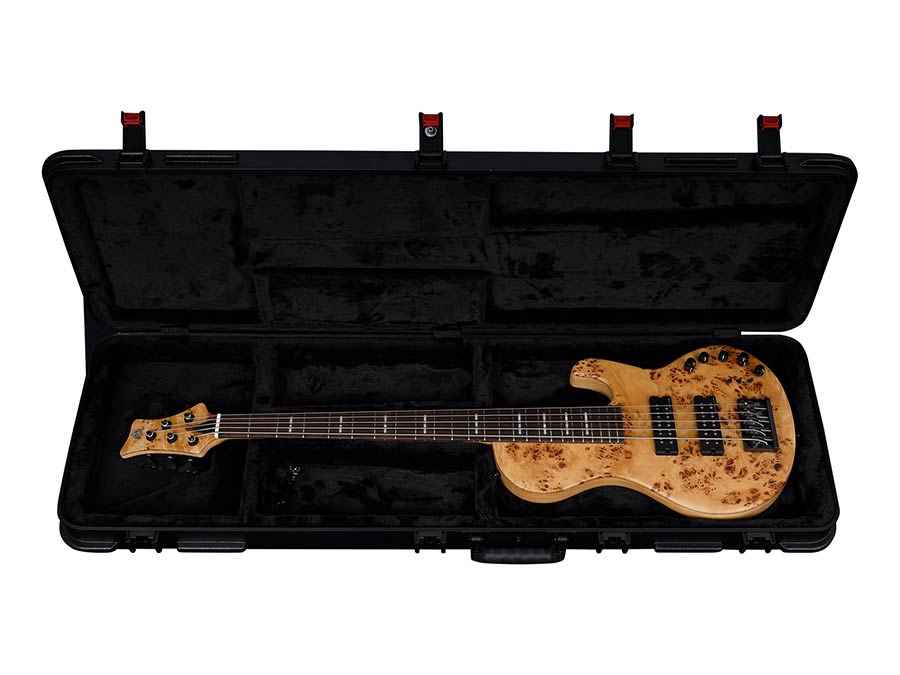 Sire Basses - F10 5/nts - Swamp Ash + Poplar Burl 5-String Active Bass Guitar – Natural