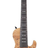 Sire Basses - F10 6/NTS - swamp ash + poplar burl 6-string active bass guitar – Guitar, Natural