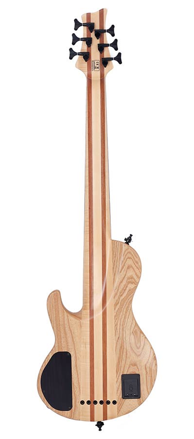 Sire Basses - F10 6/nts - Swamp Ash + Poplar Burl 6-String Active Bass Guitar – Natural