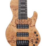 Sire Basses - F10 6/nts - Swamp Ash + Poplar Burl 6-String Active Bass Guitar – Natural