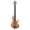 swamp ash + poplar burl 6-string active bass guitar, natural satin, with hardcase