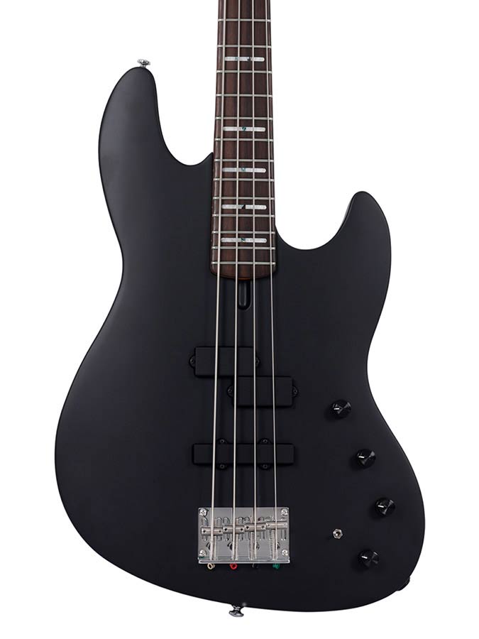 Sire Basses - U7 4/bks - Alder 4-String Active Bass Guitar – Satin Black