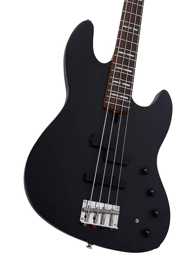 Sire Basses - U7 4/bks - Alder 4-String Active Bass Guitar – Satin Black