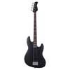 alder 4-string active bass guitar, satin black