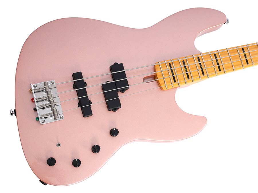 Sire Basses - U7 4/rgd - Alder 4-String Active Bass Guitar – Rosegold