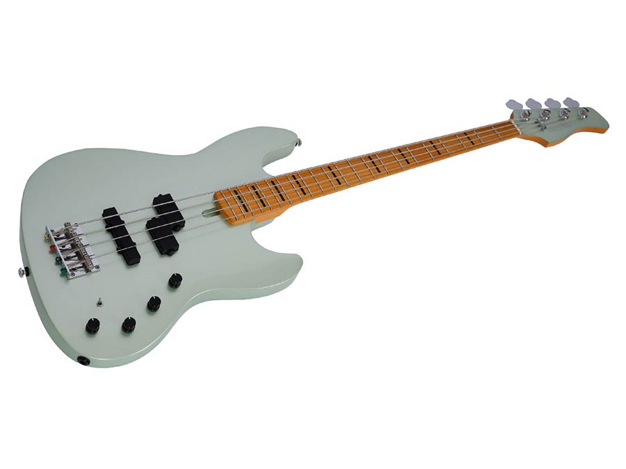 Sire Basses - U7 4/sgm - Alder 4-String Active Bass Guitar – Surf Green