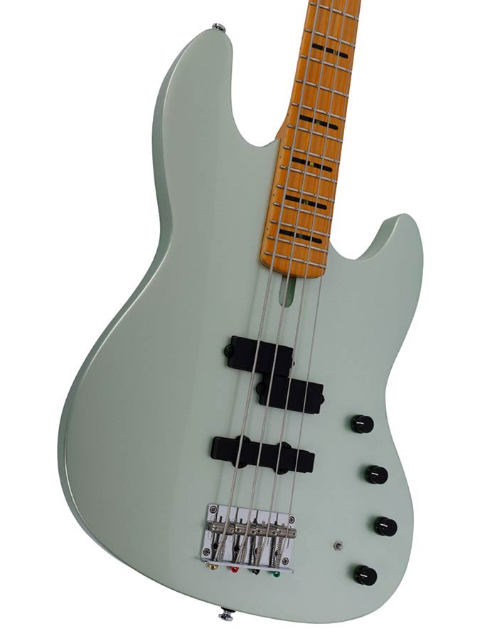 Sire Basses - U7 4/sgm - Alder 4-String Active Bass Guitar – Surf Green