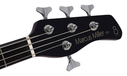 mahogany + spruce 4-string active bass guitar, natural