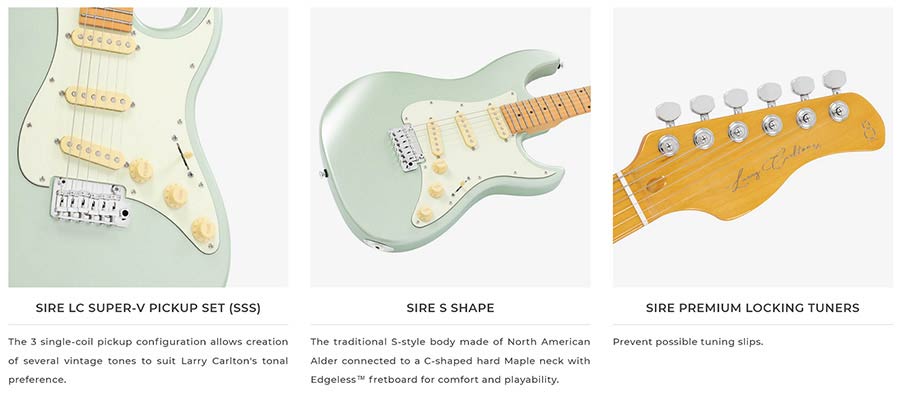 Sire Guitars - S5/nt - Alder Electric Guitar S-Style – Natural