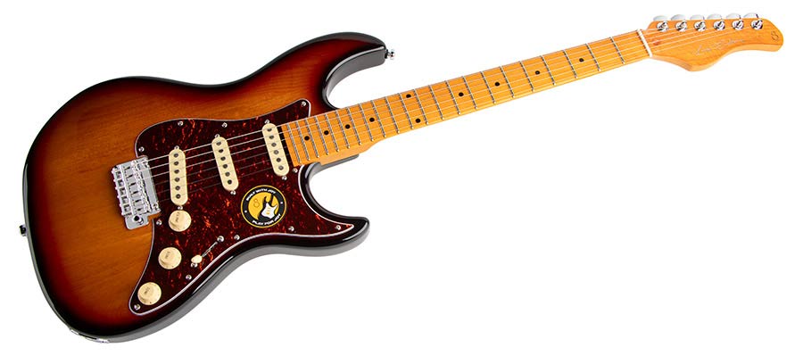 Sire Guitars - S5/3ts - Alder Electric Guitar S-Style – Tone Sunburst