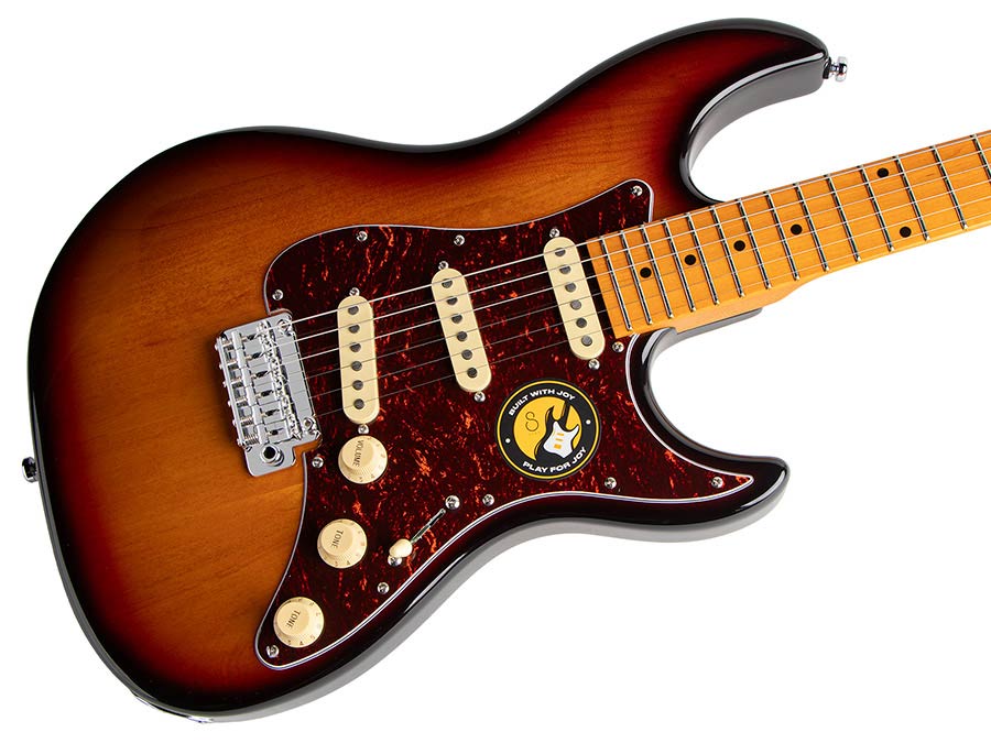 Sire Guitars - S5/3ts - Alder Electric Guitar S-Style – Tone Sunburst