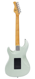 alder electric guitar S-style, surf green metallic